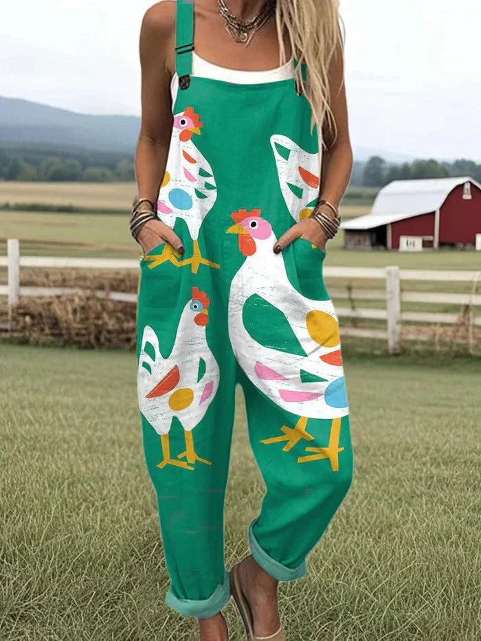 Cluckin’ Whimsical - Jumpsuit