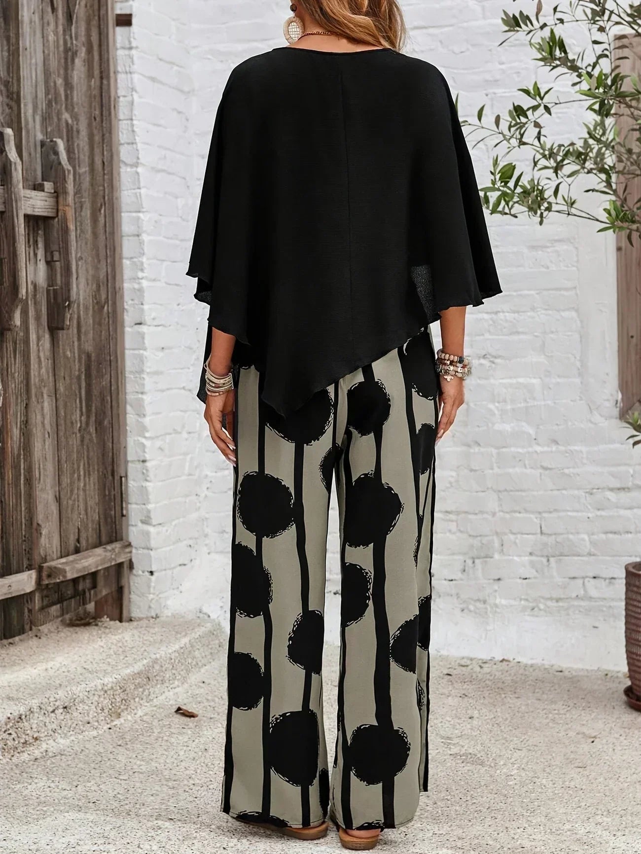 KALLIOPE - COMFORTABLE ELASTIC WAIST TWO PIECE SET