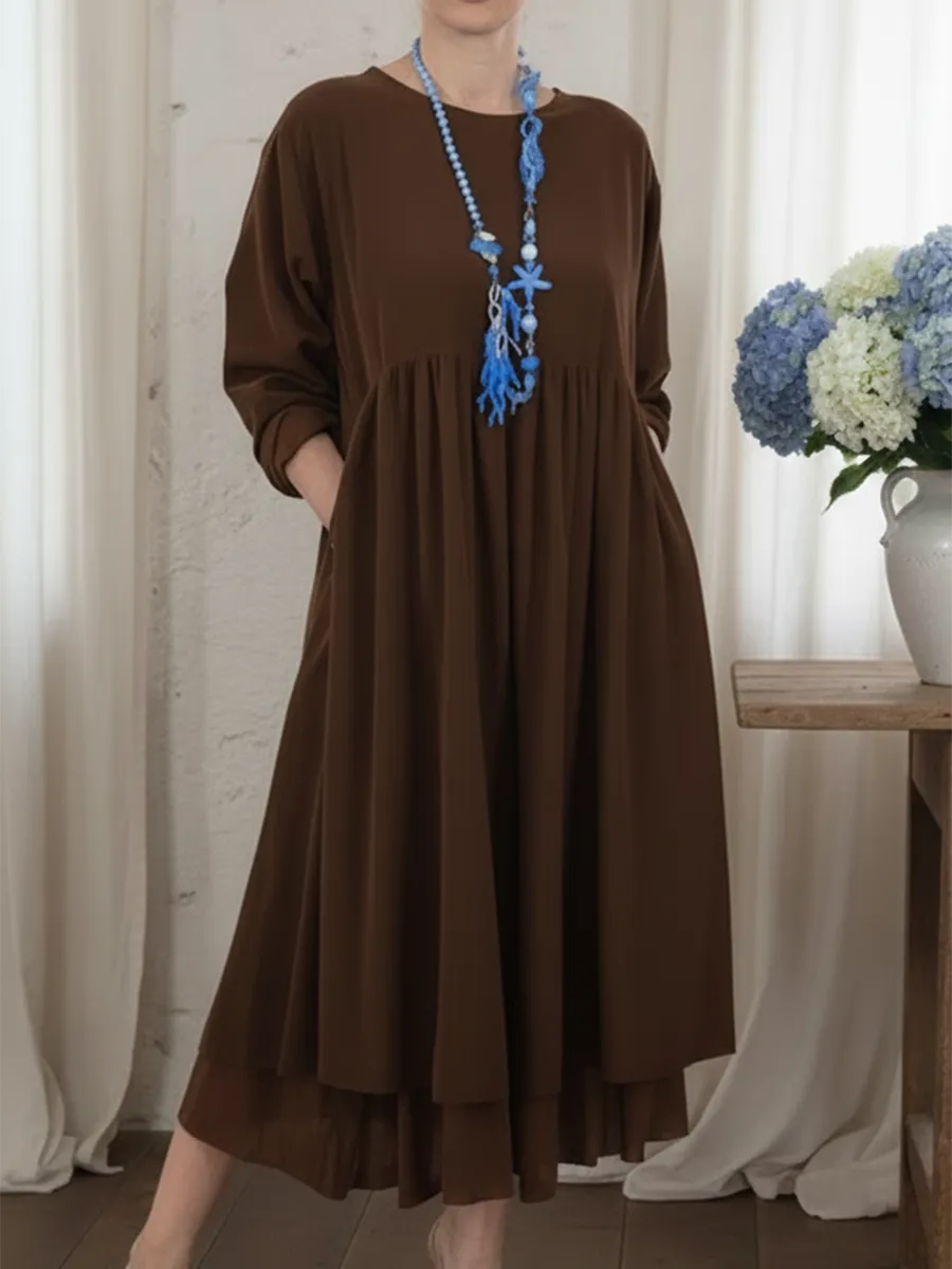 Melvaria | Relaxed Midi Dress