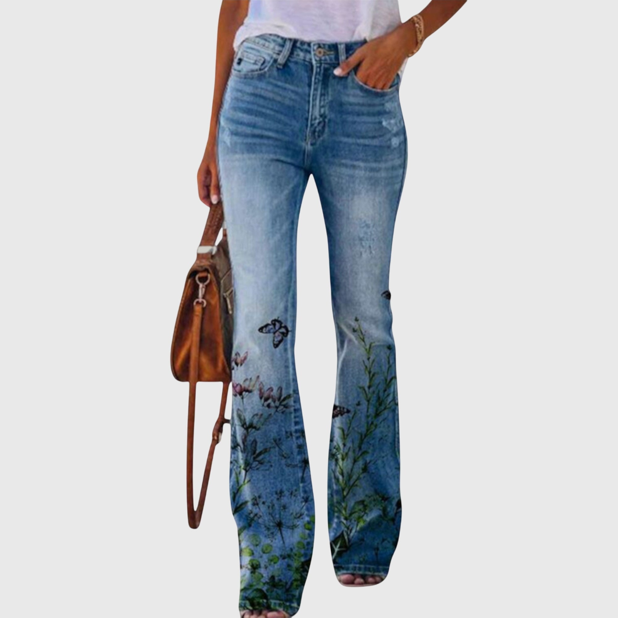 Clara | Floral Print Pants