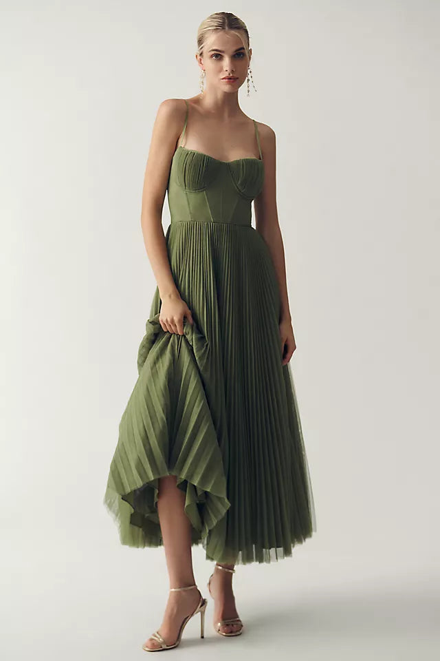 Claire - Pleated Tulle Dress