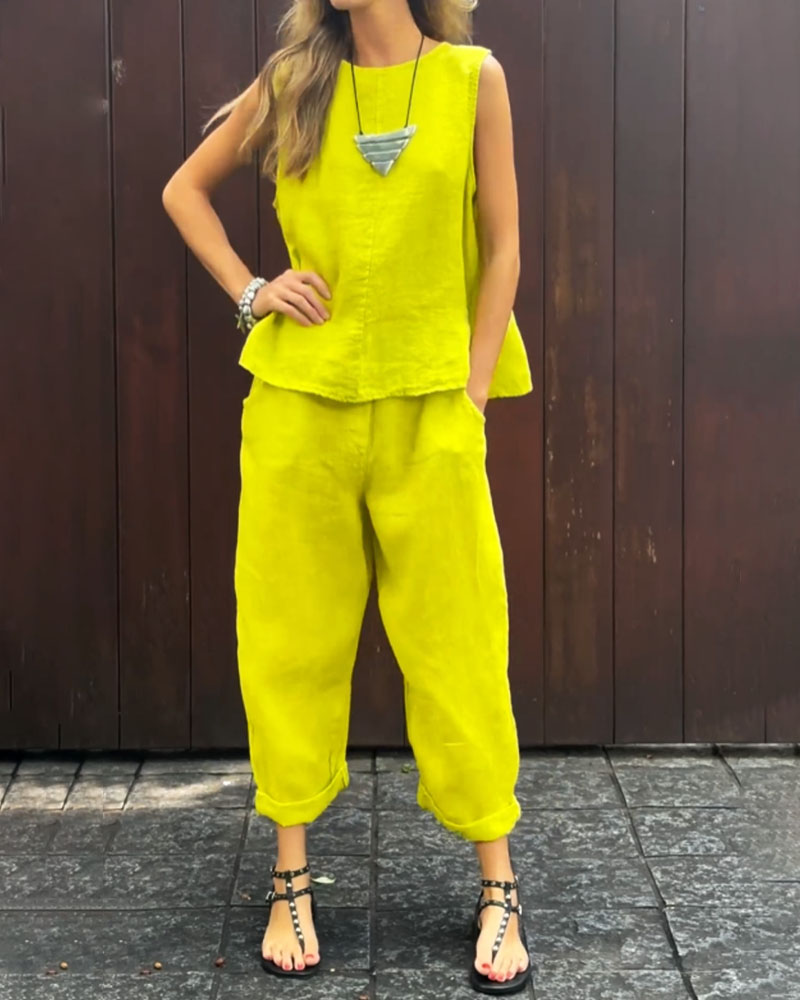 Zenneth - Complete Casual Two-Piece Set