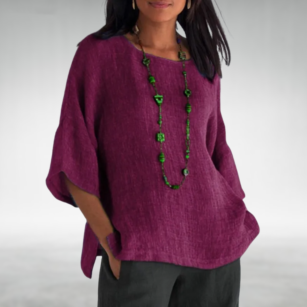 ODETTE | BOAT-NECK TUNIC