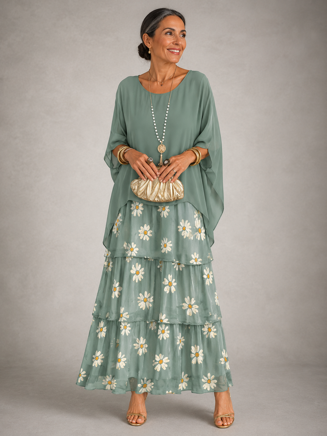 LARA™ | ELEGANT FLOWING MAXI DRESS