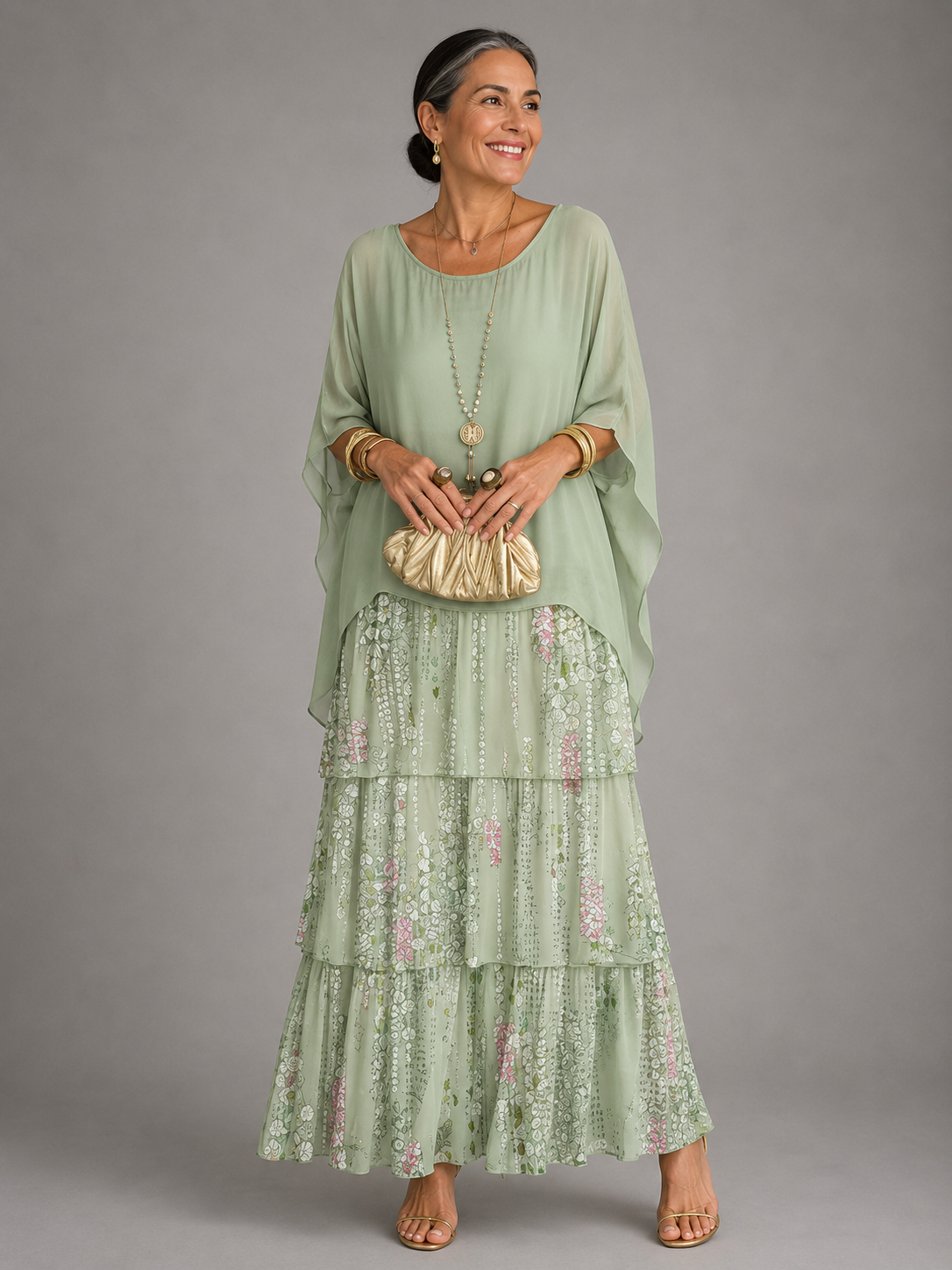 LARA™ | ELEGANT FLOWING MAXI DRESS