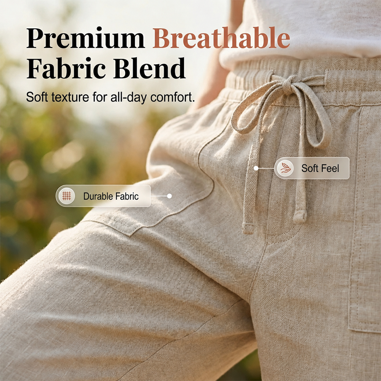 ESTIVE | LINEN SHORTS