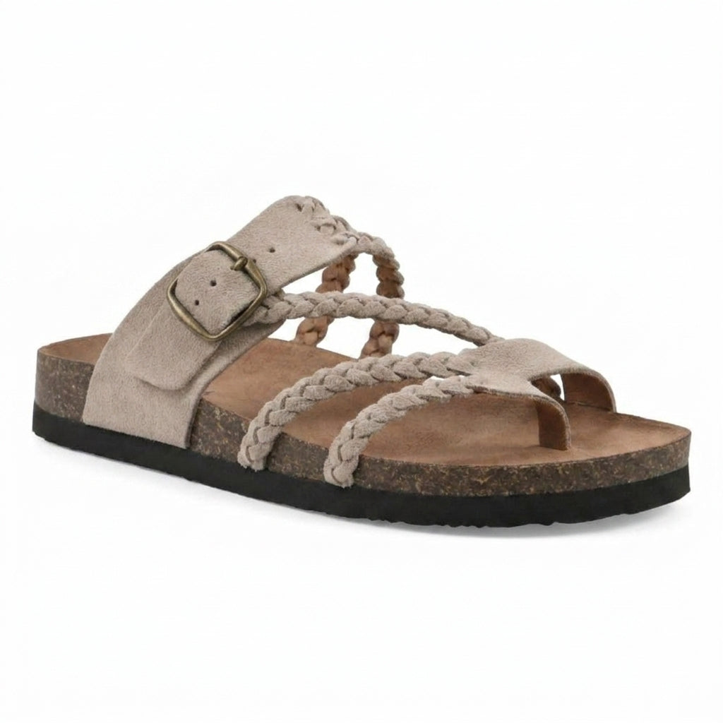 SOLANGÉ | ORTHOPEDIC LEATHER SANDALS