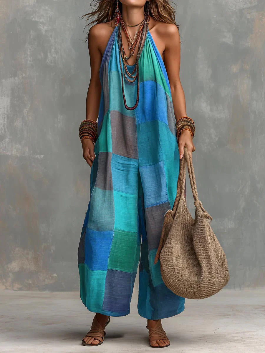 ORIANA™ | BOHEMIAN SUMMER ESCAPE JUMPSUIT
