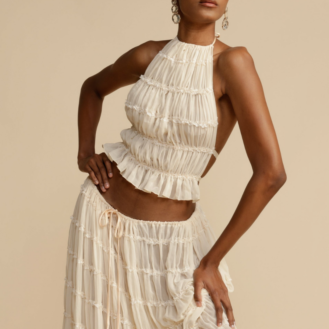WENDY - Top and Skirt Set