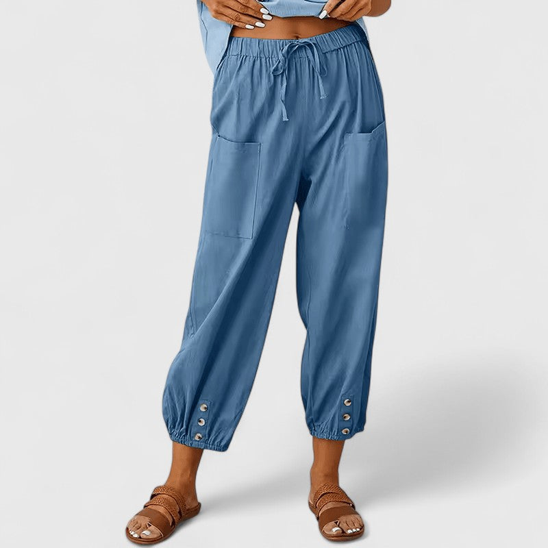 Clara | Elegant Wide-Leg Pants