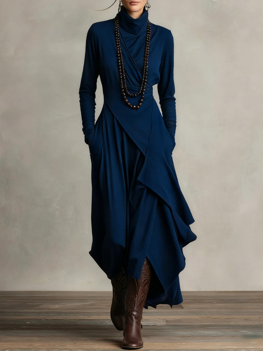 Patrizia – Asymmetrical Maxi Tunic Dress