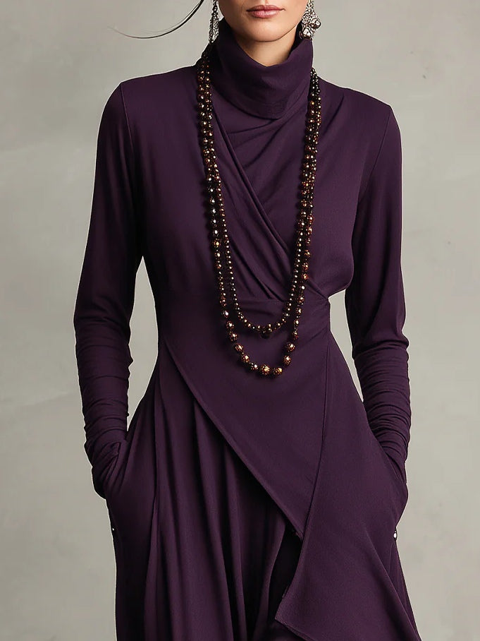 Patrizia – Asymmetrical Maxi Tunic Dress