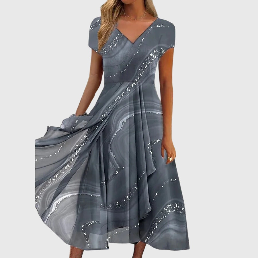 Flowing Midi Dress