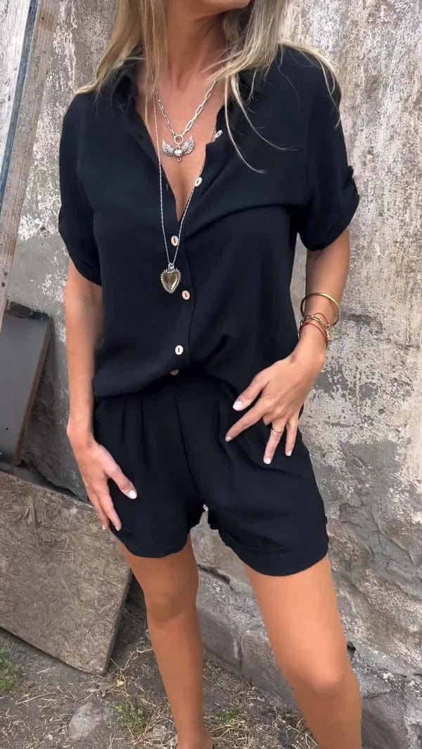 Melda - Set Buttoned Light