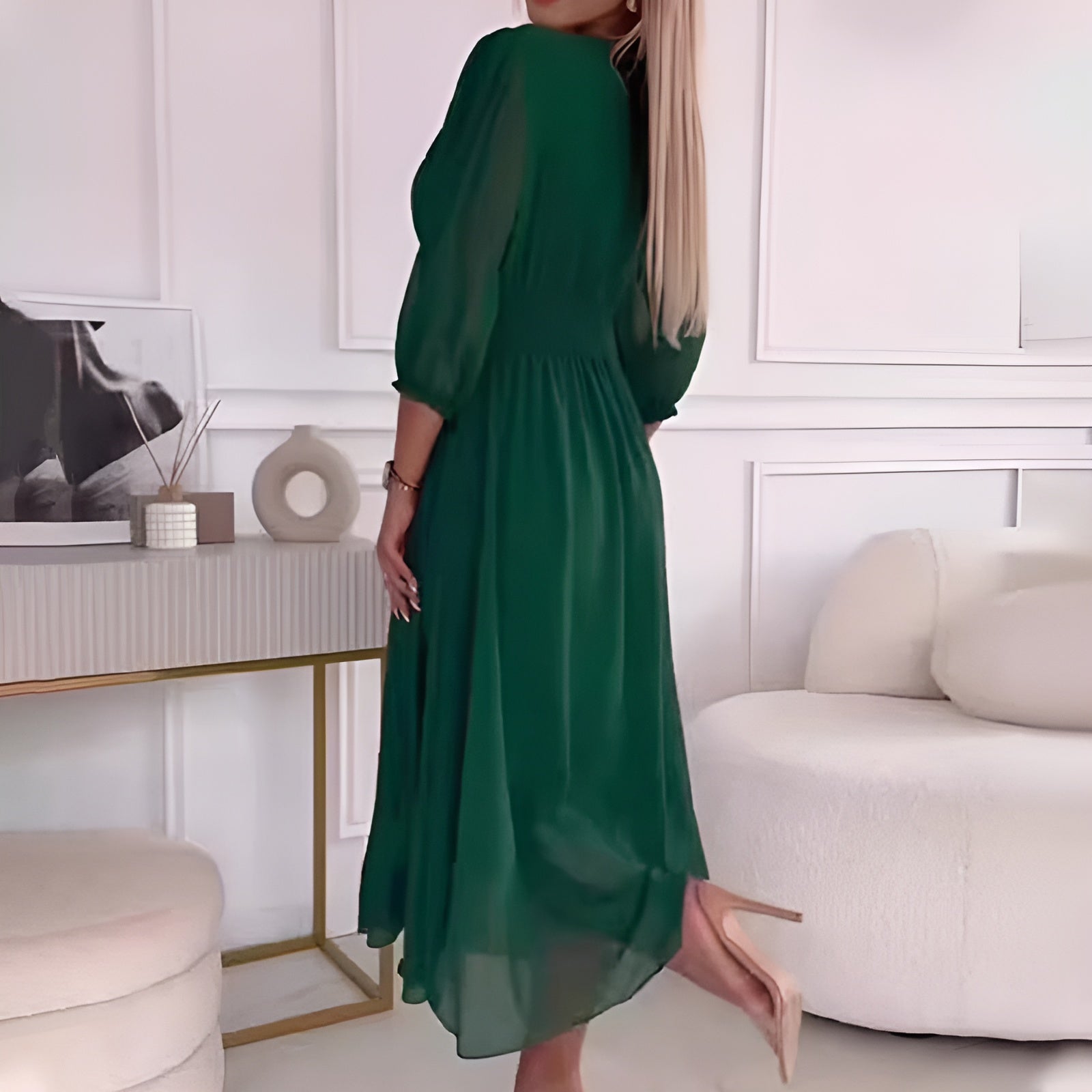 Elegant Wrap Dress