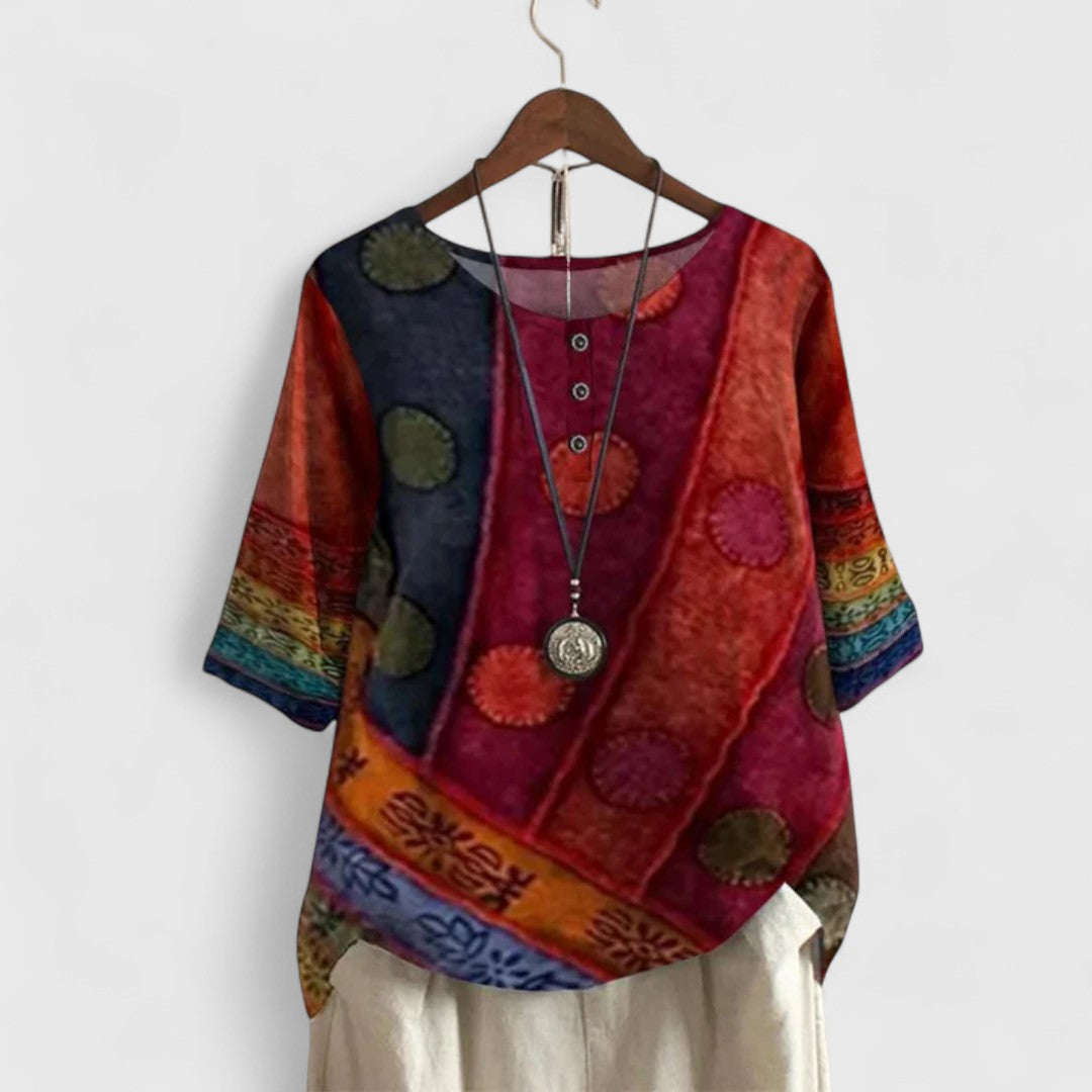 Clara | Elegant Boho Top