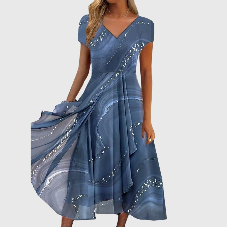 Flowing Midi Dress