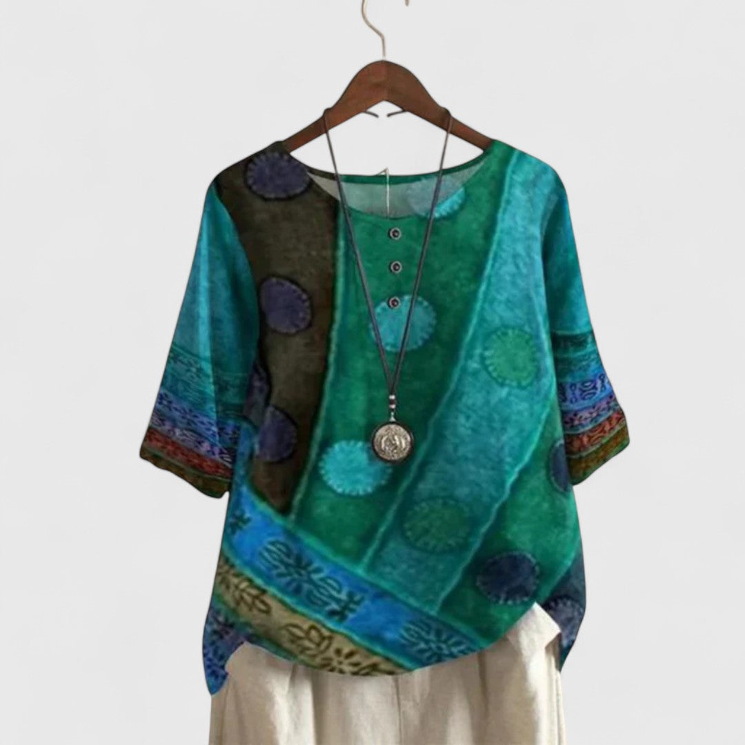 Clara | Elegant Boho Top