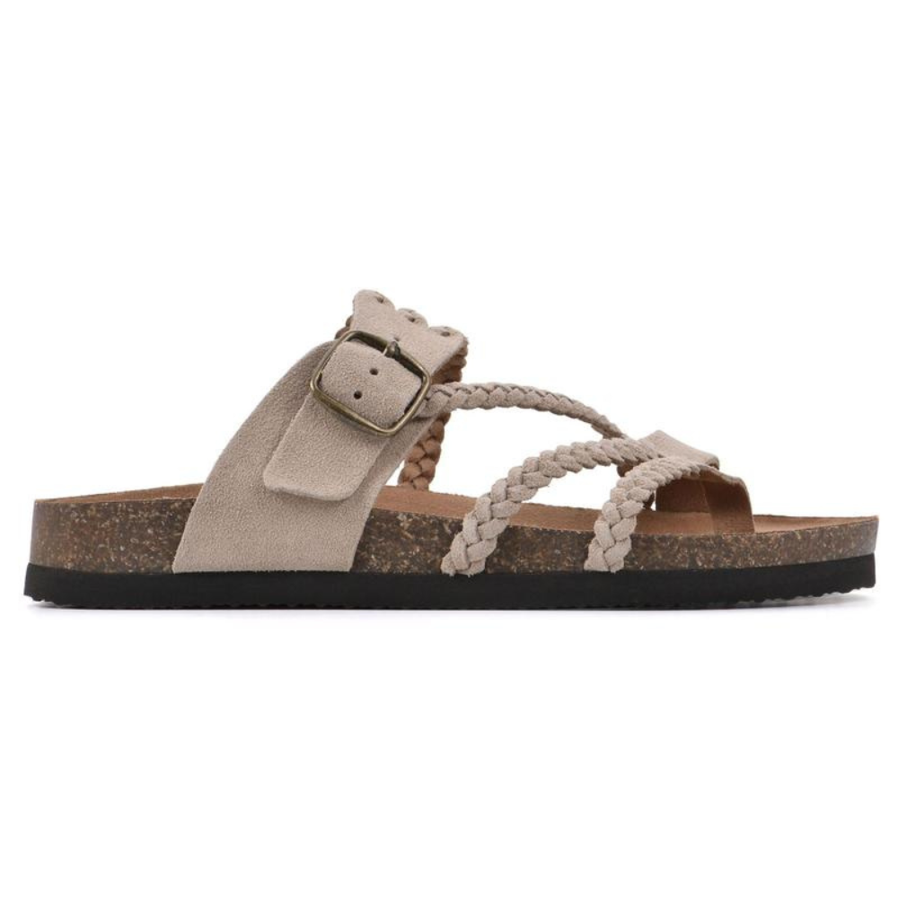 SOLANGÉ | ORTHOPEDIC LEATHER SANDALS