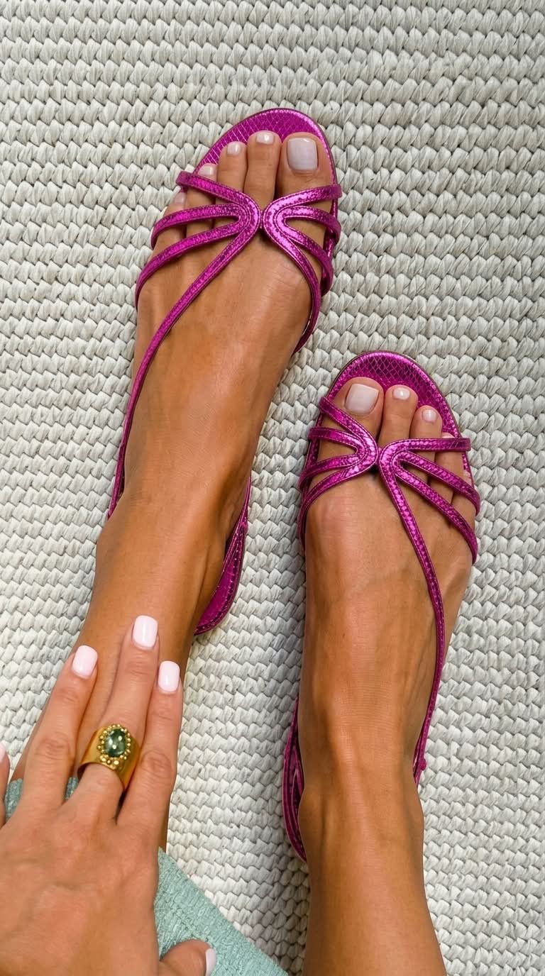 SANDRA | GOLDEN SUMMER ELEGANCE SANDALS