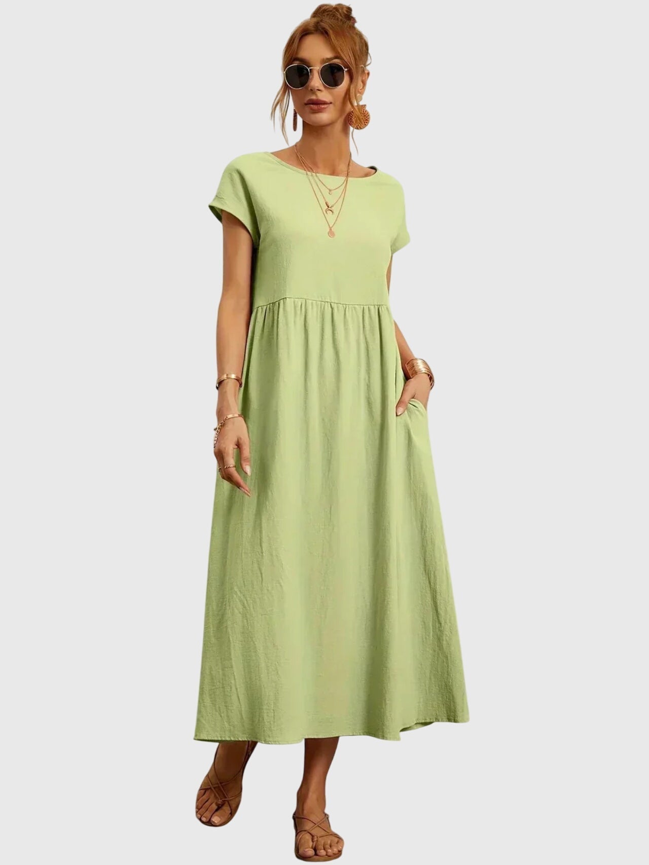 Casual Pocket Dress