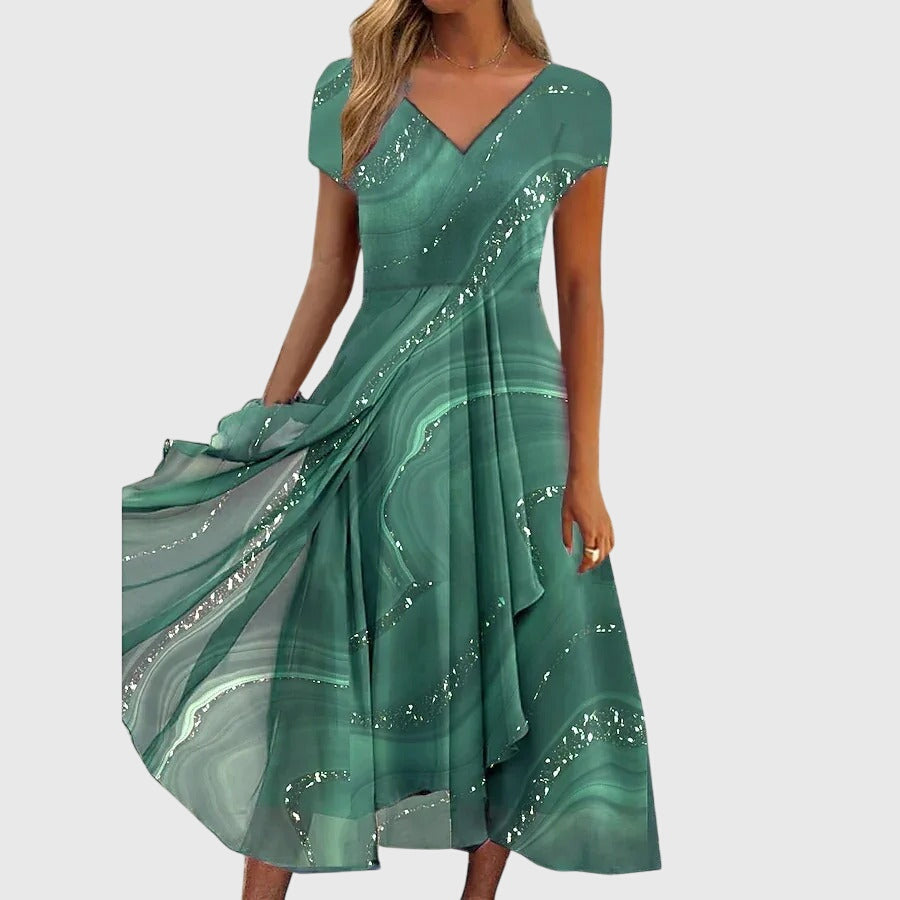 Flowing Midi Dress
