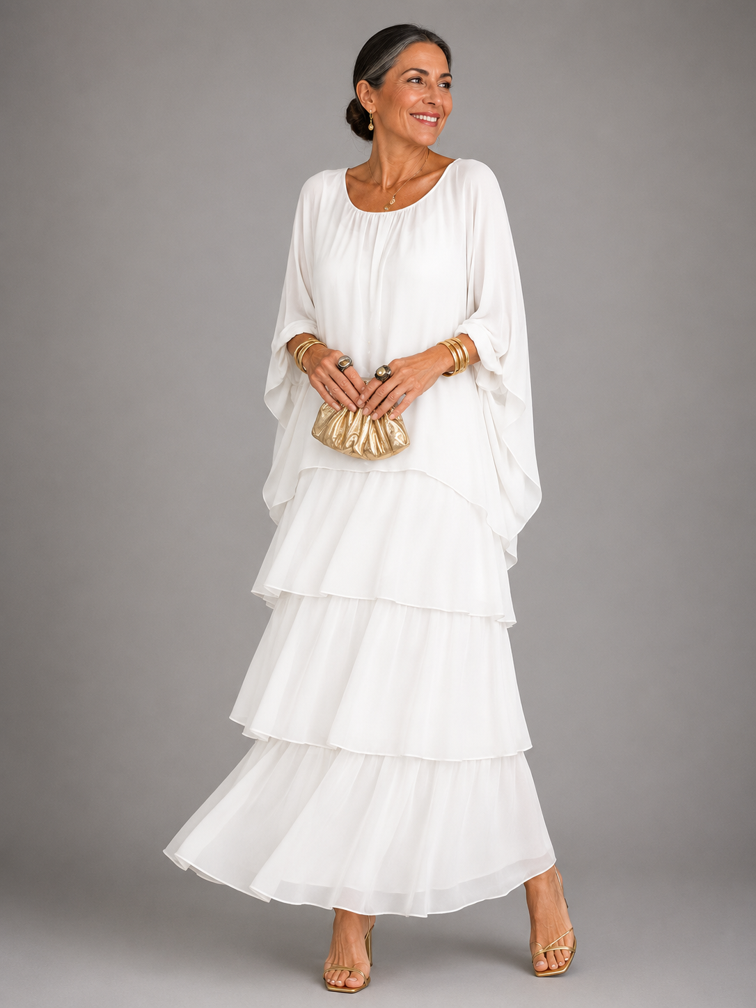 LARA™ | ELEGANT FLOWING MAXI DRESS