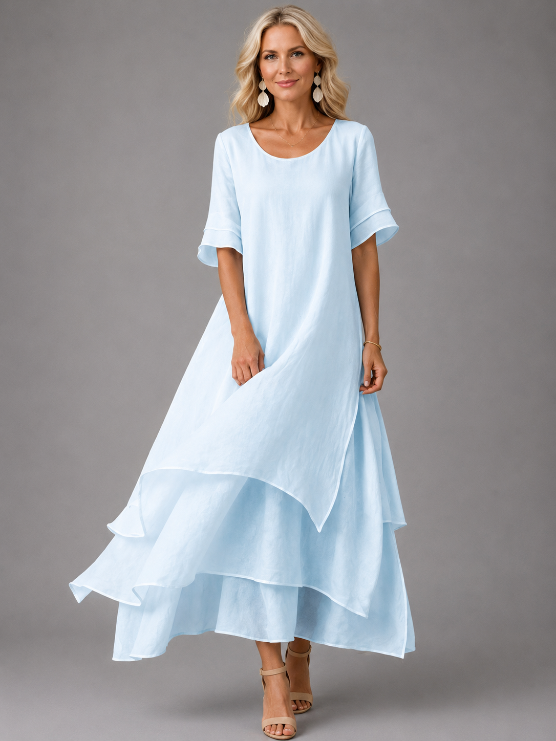LIORA | FLOWING GRACE MAXI DRESS