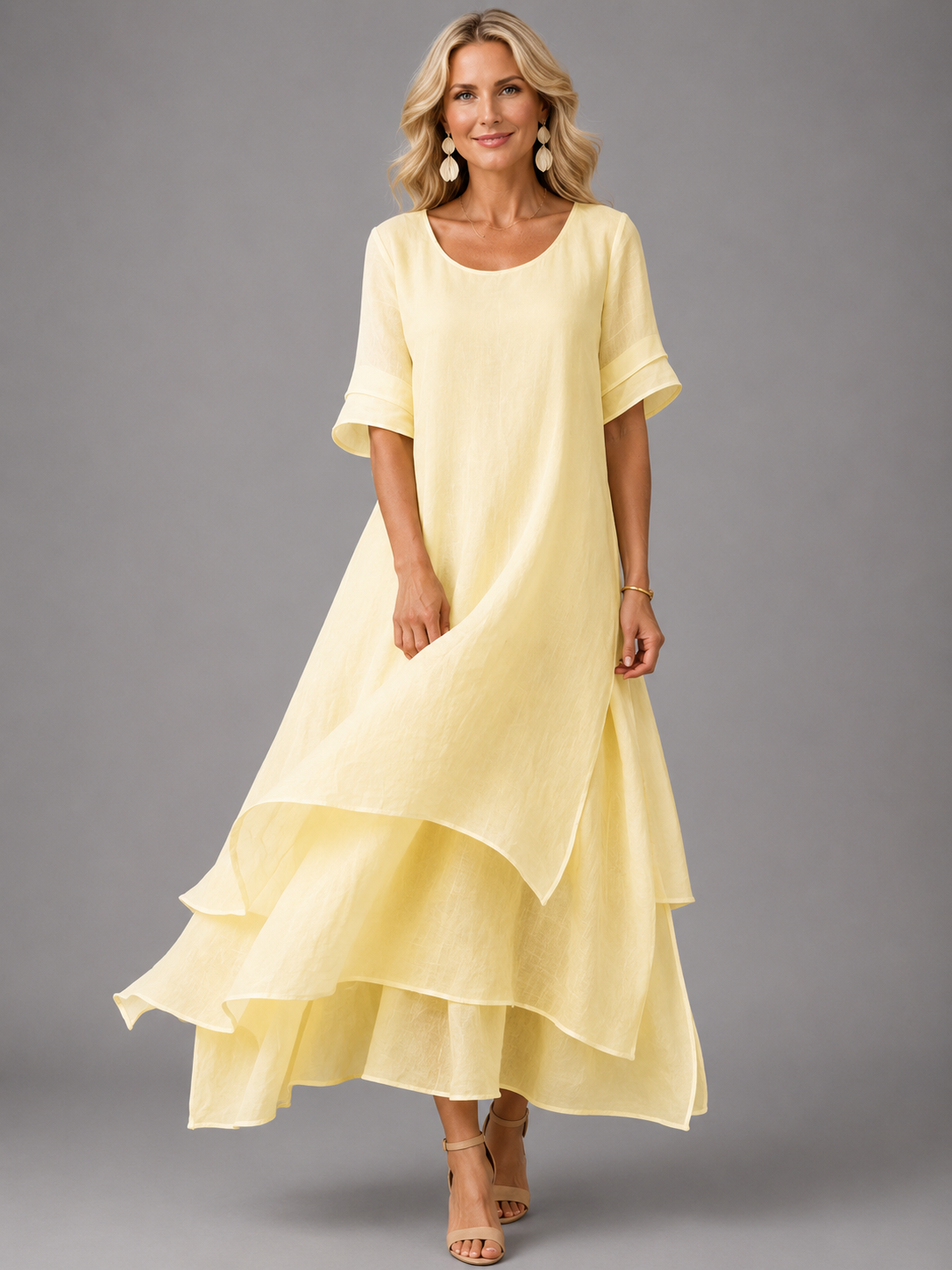 LIORA | FLOWING GRACE MAXI DRESS