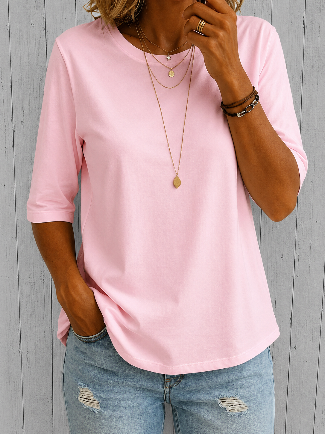CALVERA | COMFORT COVERAGE TEE (RESTOCKED)