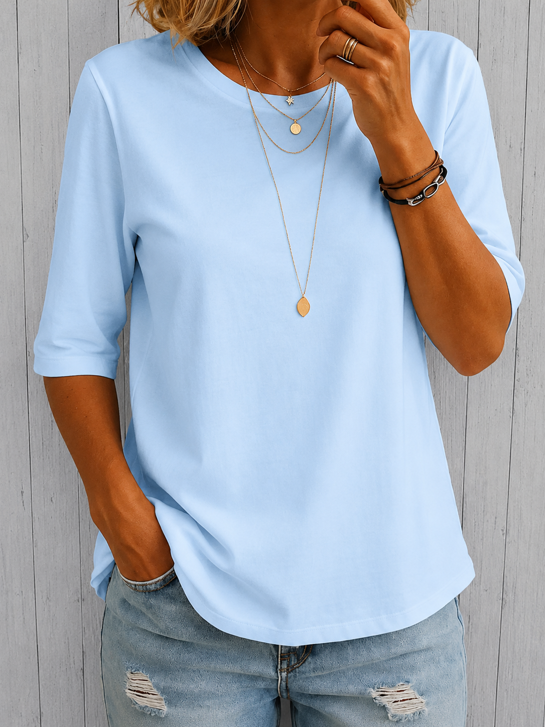 CALVERA | COMFORT COVERAGE TEE (RESTOCKED)