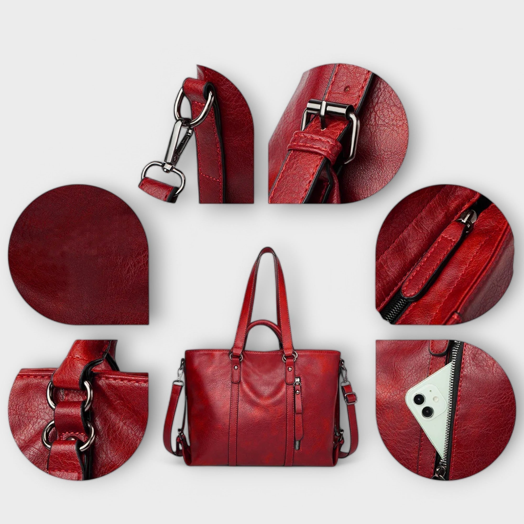 Clara | Large Leather Bag