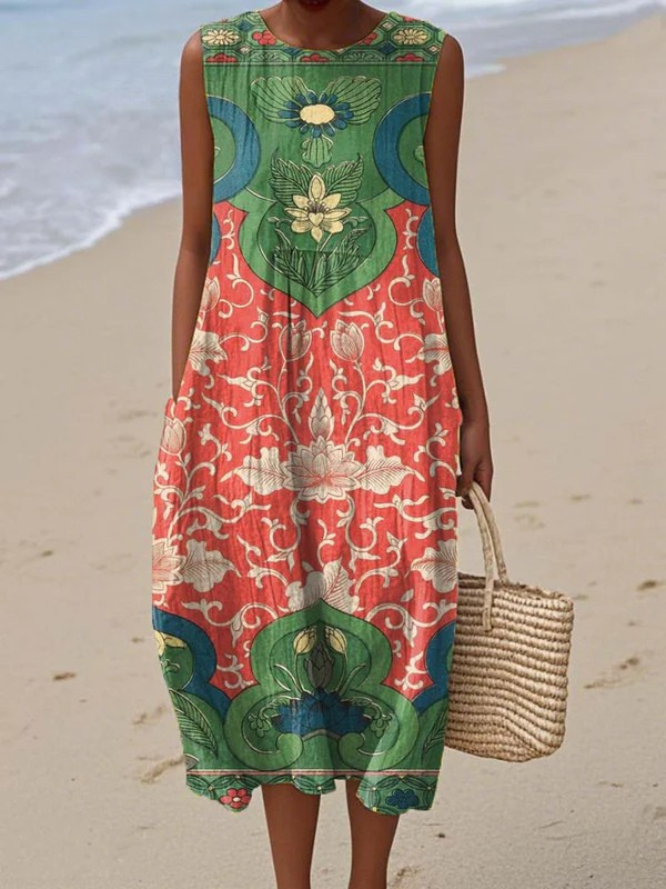 Vera | Bohemian Midi Dress