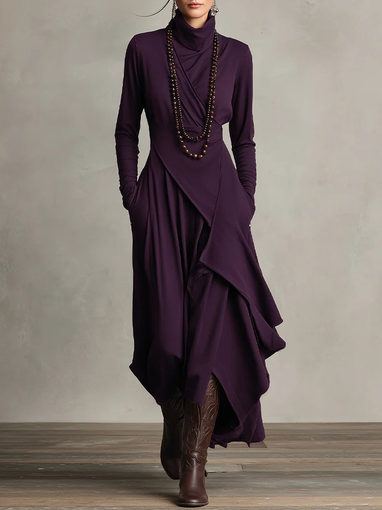 Patrizia – Asymmetrical Maxi Tunic Dress