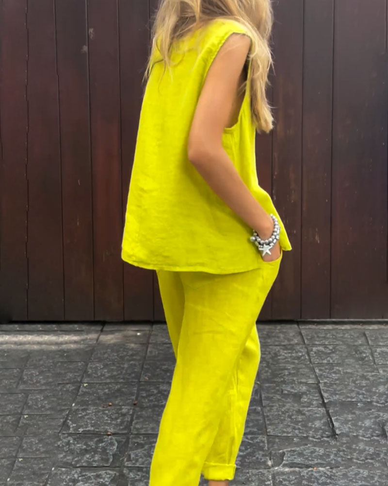Zenneth - Complete Casual Two-Piece Set