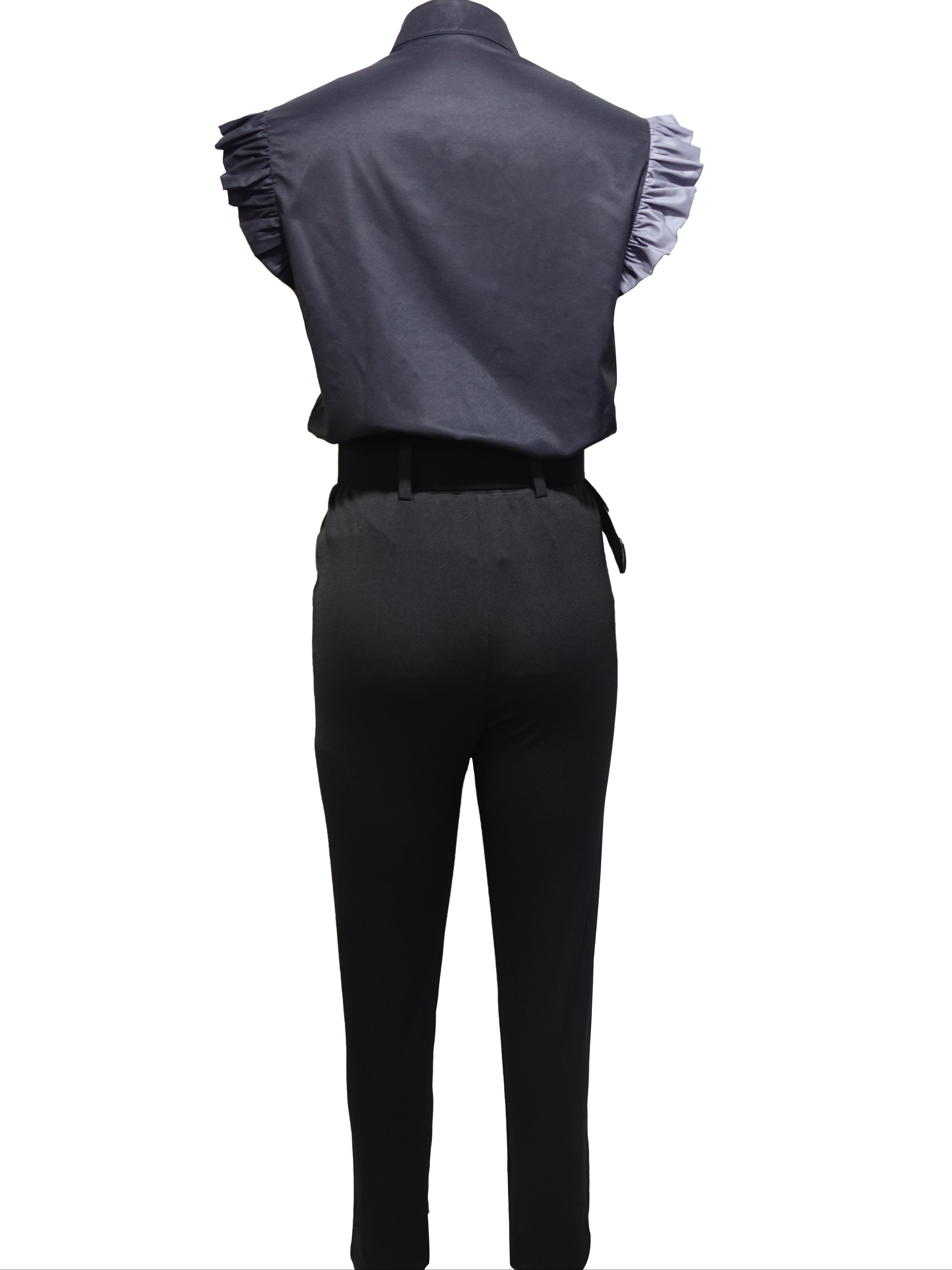 Florabel - Elegant Set with Ruffled Sleeves