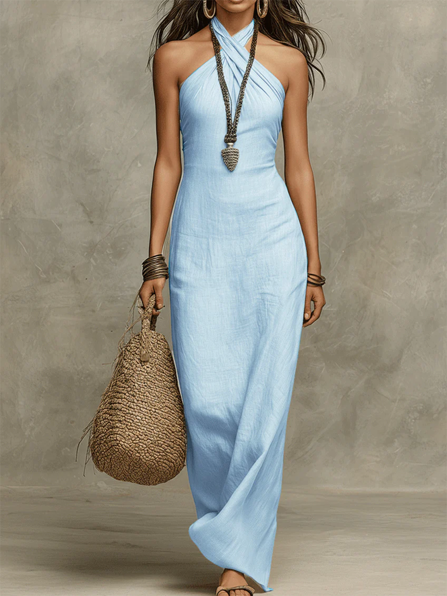 ELENA | VINTAGE ELEGANT MAXI DRESS