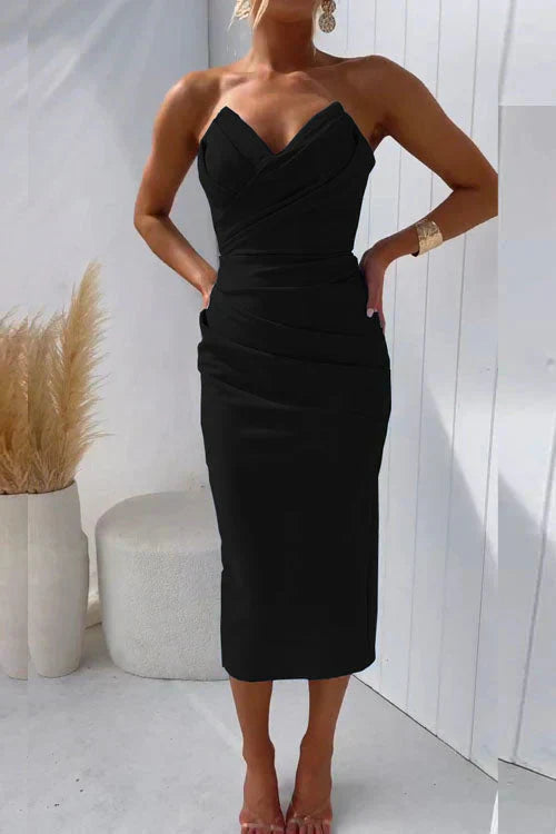 Nur™ | Backless Midi Dress