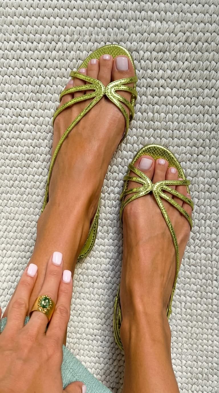 SANDRA | GOLDEN SUMMER ELEGANCE SANDALS