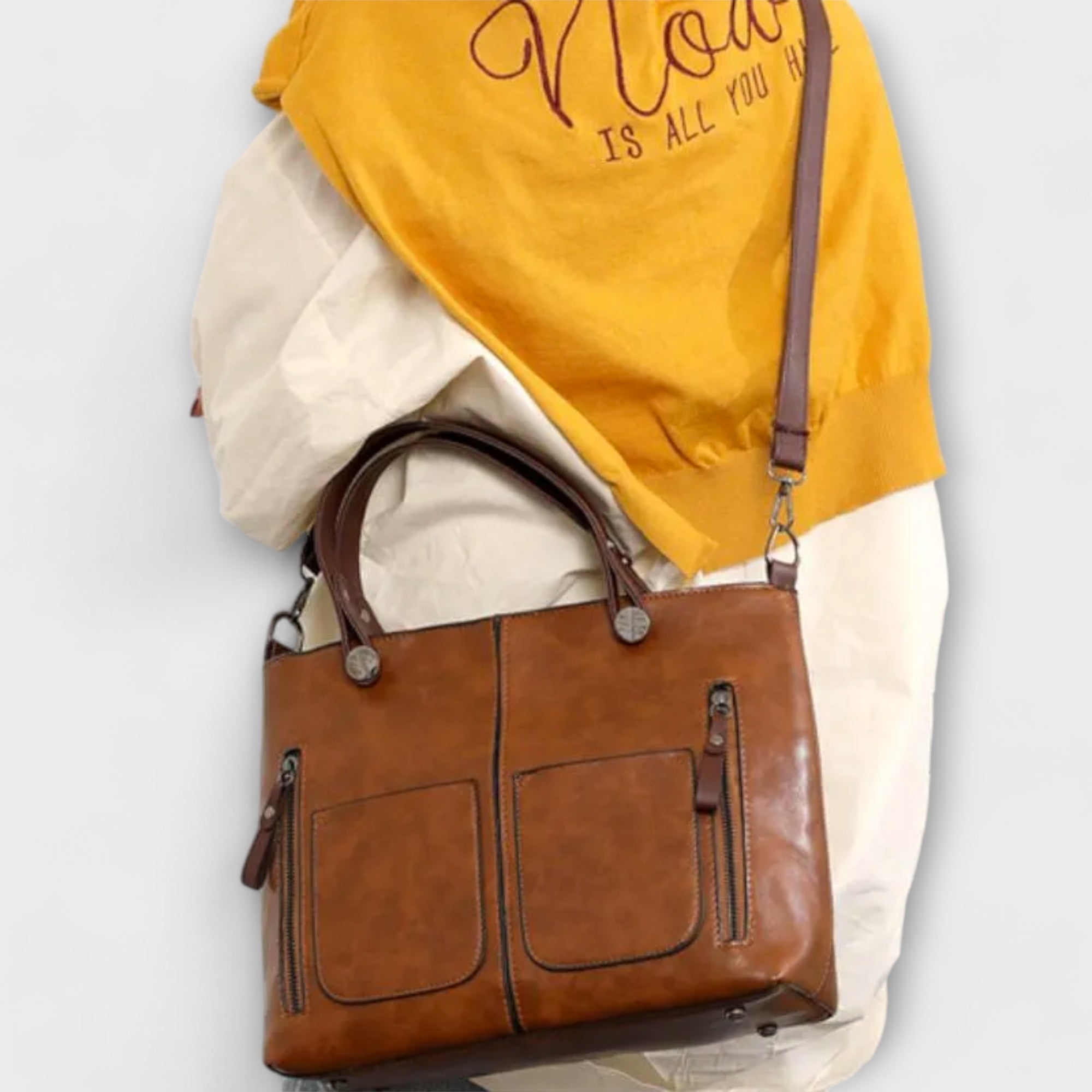 Clara | Elegant Leather Bag