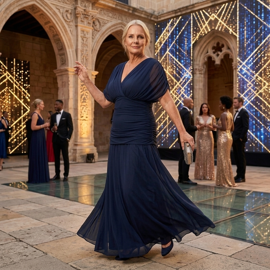 AVERY | ELEGANT BLUE DRESS