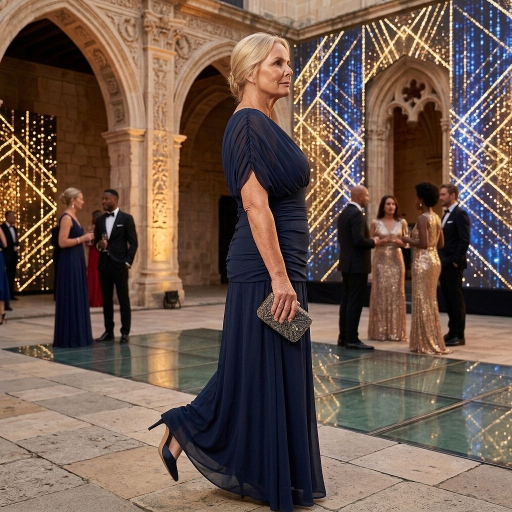 AVERY | ELEGANT BLUE DRESS