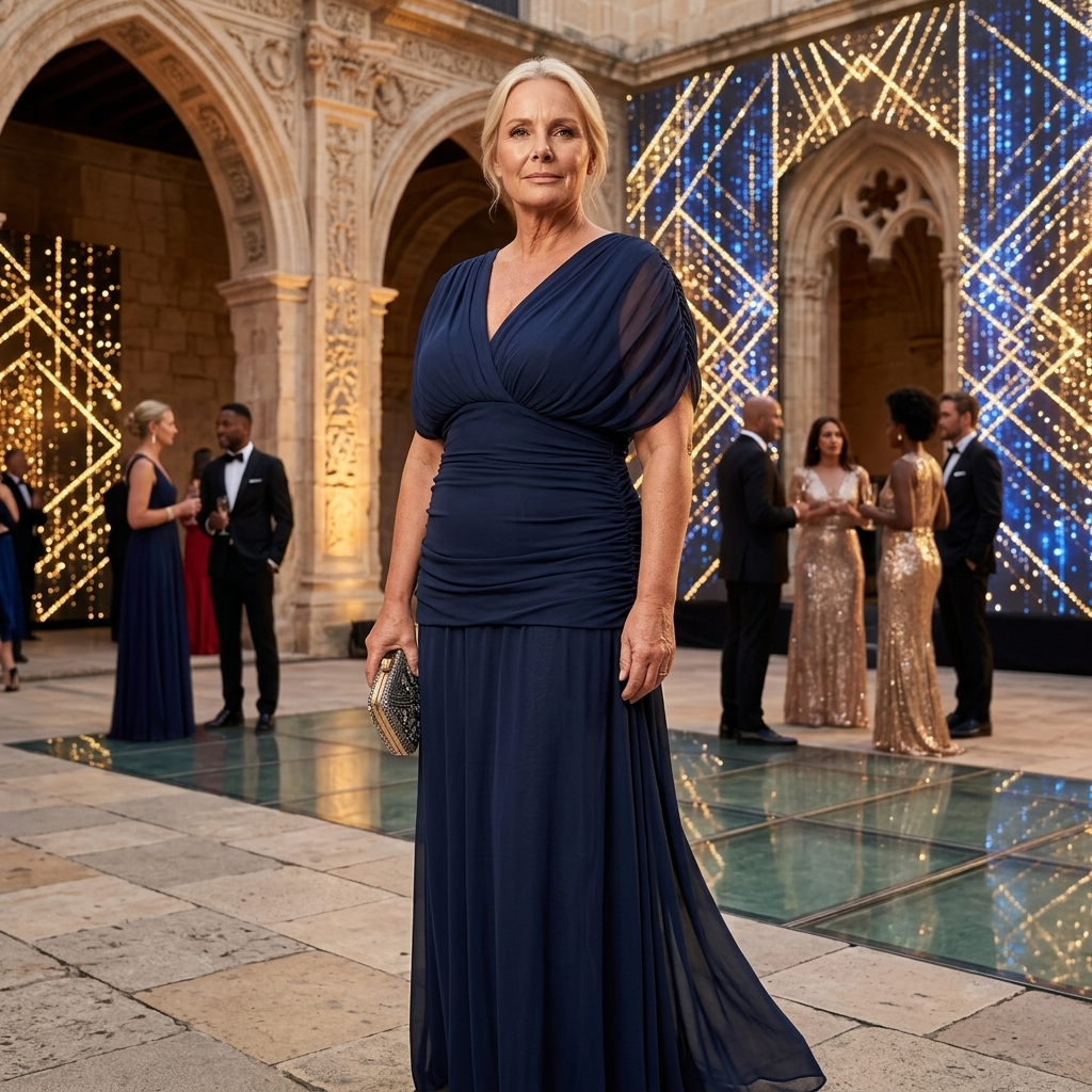 AVERY | ELEGANT BLUE DRESS