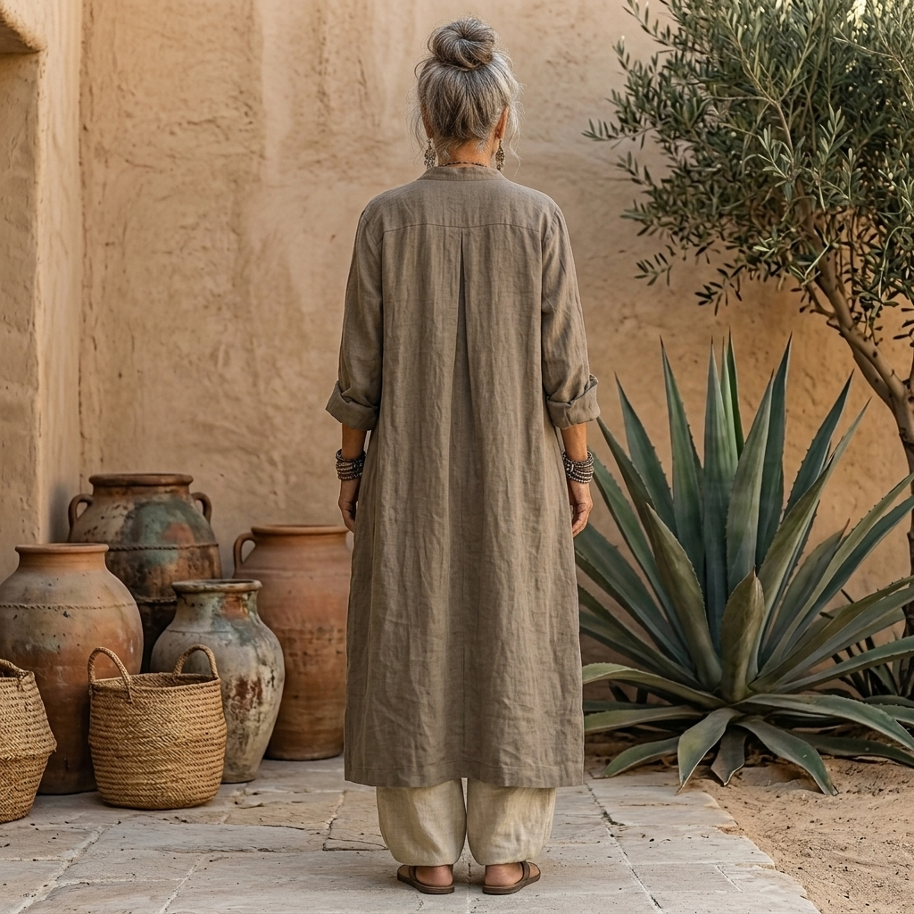 NATURAL 3-PIECE SET™ - PREMIUM COTTON AND LINEN BLEND
